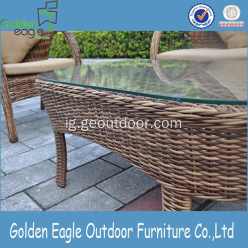 Brown Leisure Patio Wholesal Rattan Sofas